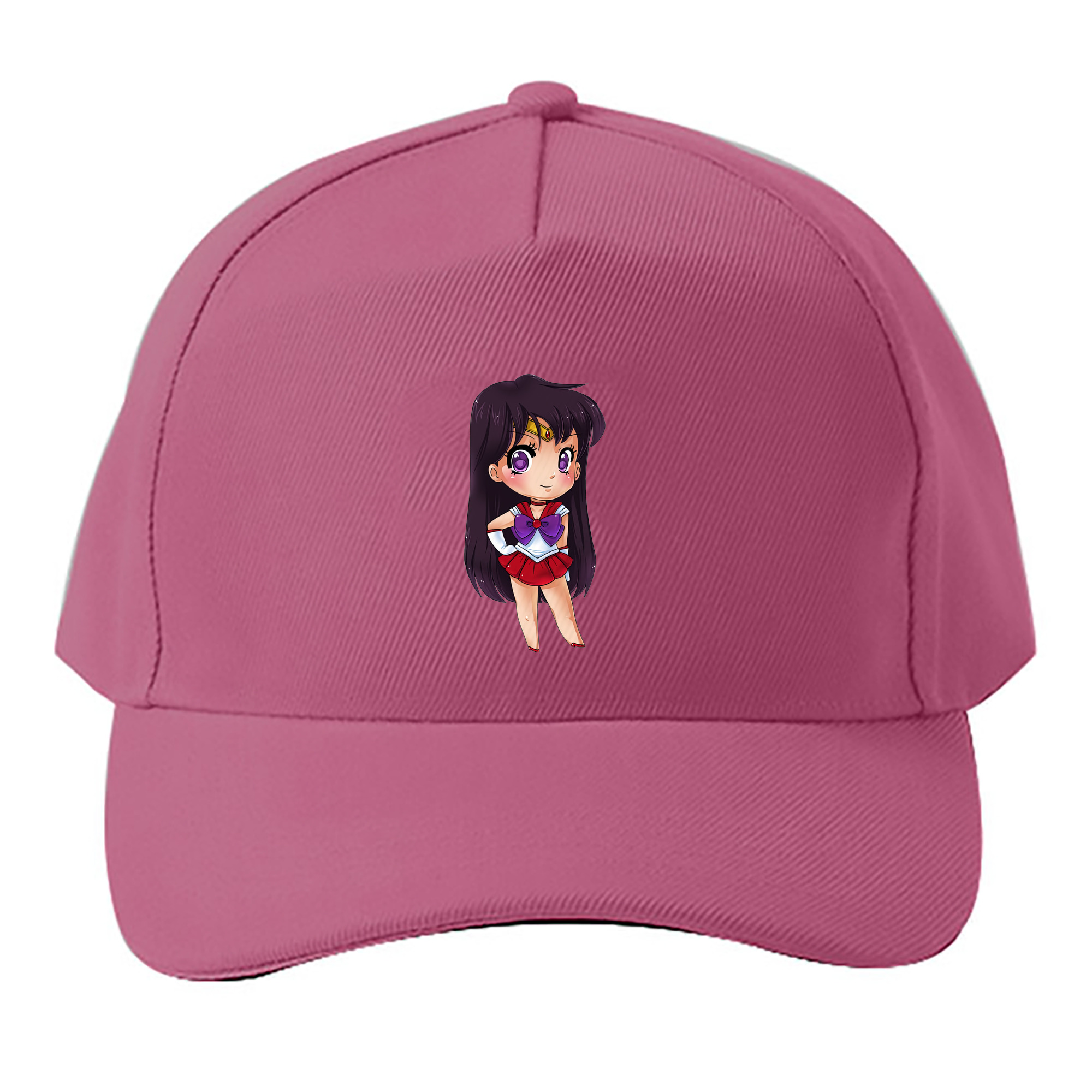 （画像用） 美少女戦士セーラームーン 火野レイ ひの レイ Sailor Moon Hino Rei （セーラーマーズ,Sailor Mars） ベースボールキャップ 綿100％ 男女兼用 帽子 スポーツ